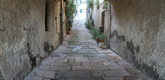 Photo d'une rue de Chianciano