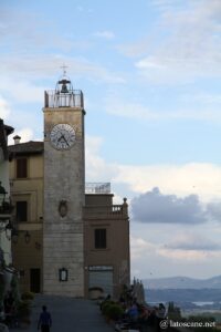 Photo du clocher de Chianciano en Toscane