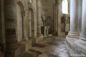 Photo du choeur de l'abbaye de Sant'Antimo 