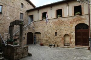 Photo de l'hôpital de la Scala, San Quirico d'Orcia