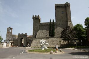 Photo de la Rocca de Piancastagnaio