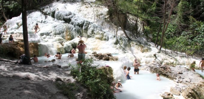 Photo des piscines de Bagni San Filippo