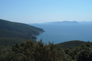 Panorama depuis l'Acropole de Populonia