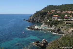 Panorama sur la côte de Talamone