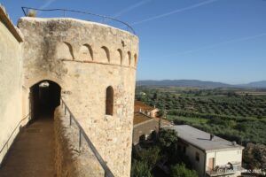 Photo et vue depuis les murs de Magliano in Toscana