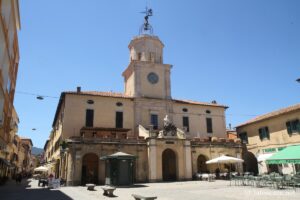 Vue du Palais des Gouverneurs d'Orbetello