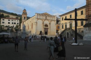 Vue de Sant'Agostino à Pietrasanta